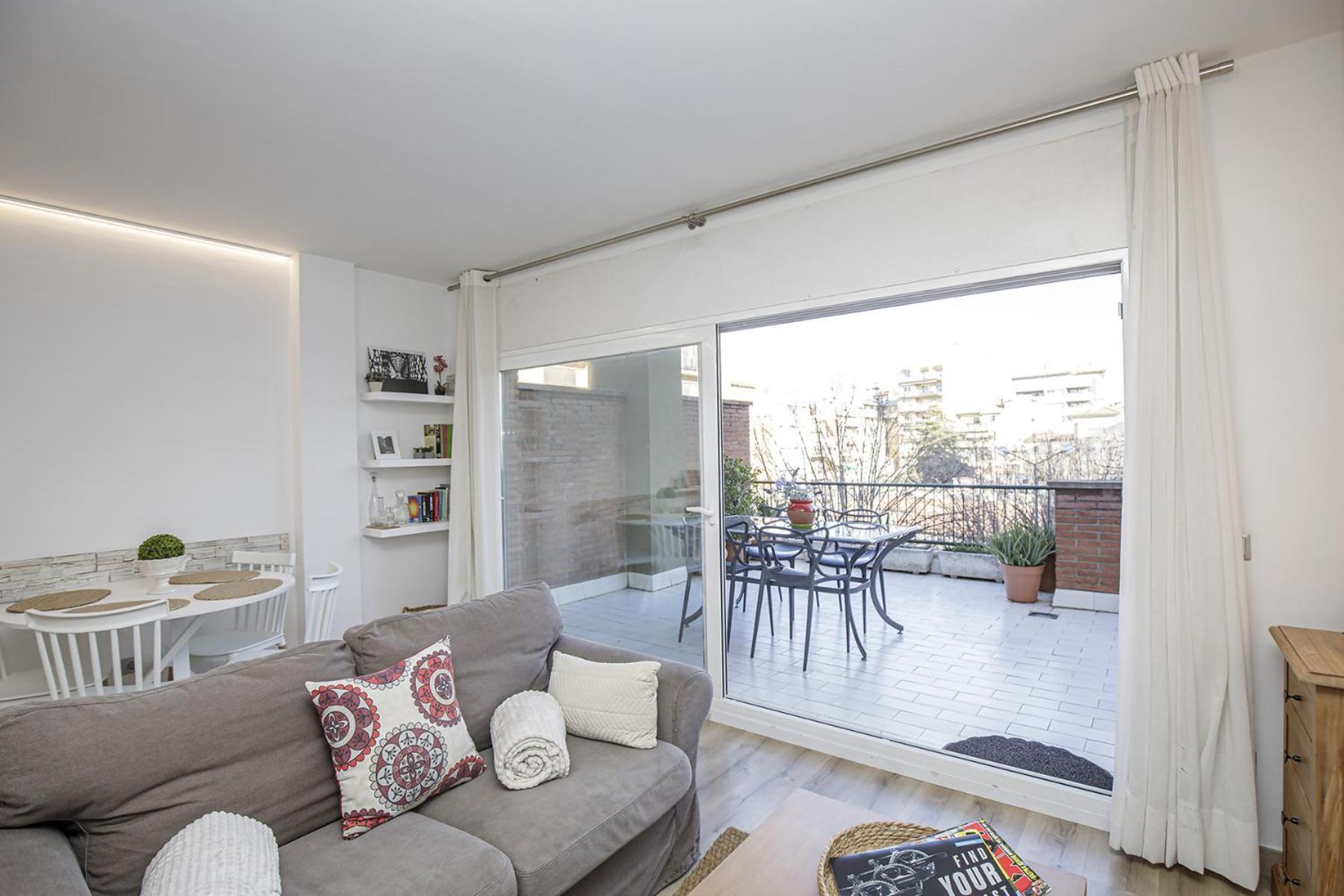 Apartamento Con Gran Terraza En Girona Exterior photo